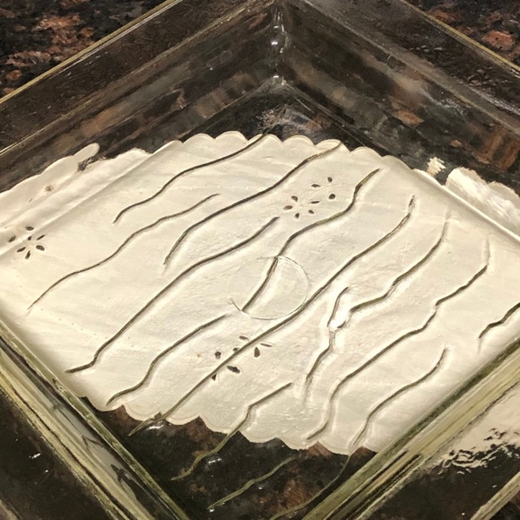 Beautiful Recycled Glass Bowl Dish for Serving or Trinkets - Picture 2 of 6